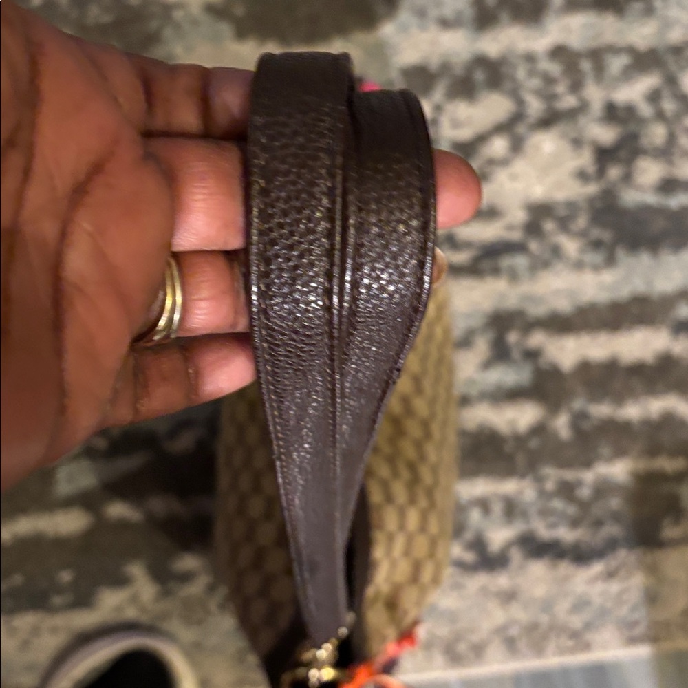 Gucci Beige and Brown GG Crossbody Bag_Asis sale. No cancellations or refunds. - Picture 8 of 16